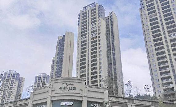 贵州贵阳保利公园2010选用重庆华禹阳台护栏飘窗